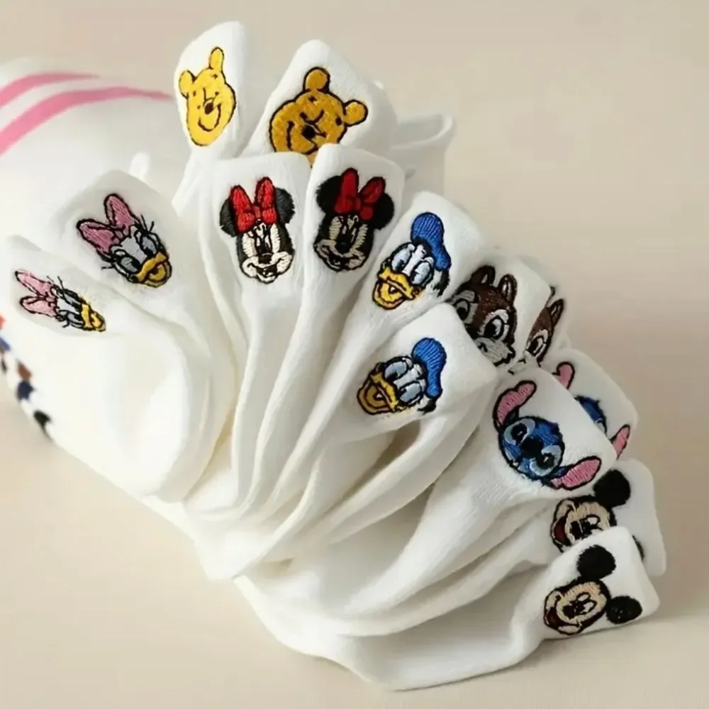 Mickey Mouse & Friends Socks 5 Pair Ankle Socks